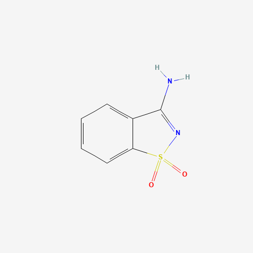 1,1-Dioxo-1H-1lambda*6*-benzo[d]isothiazol-3-ylamine (CAS: 7668-28-2) - Related Chemical Product