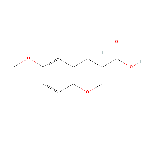 6-Methoxy-chroman-3-carboxylic acid (CAS: 182570-26-9) - Related Chemical Product