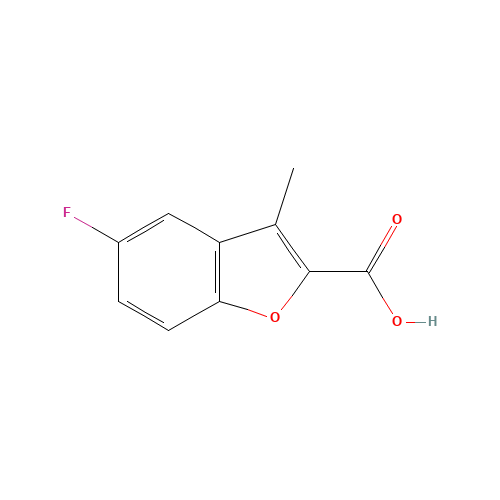 5-Fluoro-3-methyl-benzofuran-2-carboxylic acid (CAS: 81718-76-5) - Related Chemical Product