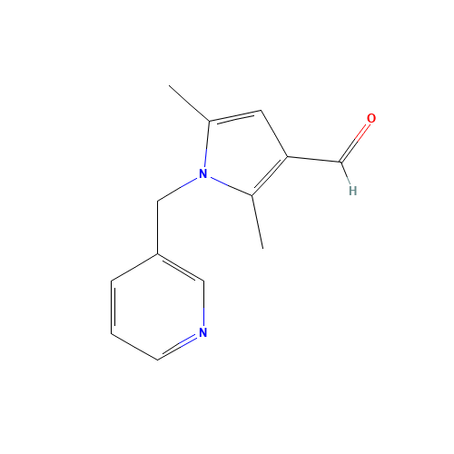 2,5-Dimethyl-1-pyridin-3-ylmethyl-1H-pyrrole-3-carbaldehyde (CAS: 878424-30-7) - Related Chemical Product