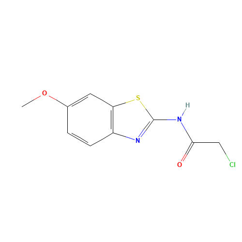 2-Chloro-N-(6-methoxy-benzothiazol-2-yl)-acetamide (CAS: 3427-30-3) - Related Chemical Product