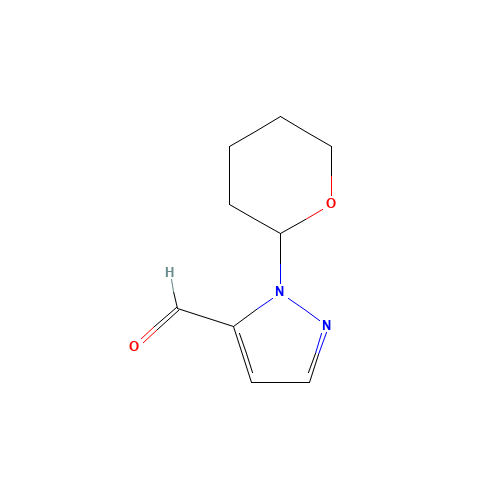 2-(Tetrahydro-pyran-2-yl)-2H-pyrazole-3-carbaldehyde (CAS: 957483-88-4) - Related Chemical Product