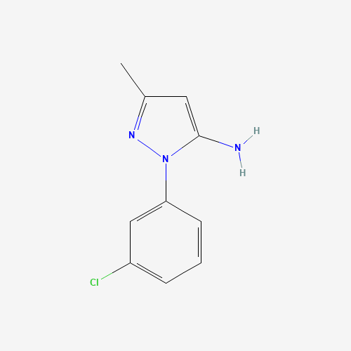 2-(3-Chloro-phenyl)-5-methyl-2H-pyrazol-3-ylamine (CAS: 40401-41-0) - Related Chemical Product