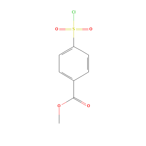 4-Chlorosulfonyl-benzoic acid methyl ester (CAS: 69812-51-7) - Related Chemical Product