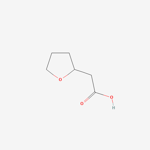 (Tetrahydro-furan-2-yl)-acetic acid (CAS: 2434-00-6) - Chemical Structure and Molecular Formula 