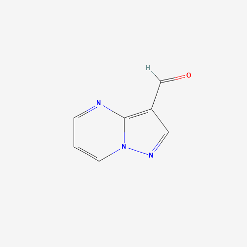 Pyrazolo[1,5-a]pyrimidine-3-carbaldehyde (CAS: 879072-59-0) - Related Chemical Product
