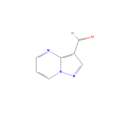 Pyrazolo[1,5-a]pyrimidine-3-carbaldehyde (CAS: 879072-59-0) - Related Chemical Product