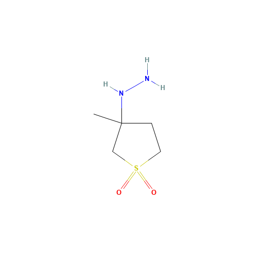 (3-Methyl-1,1-dioxo-tetrahydro-1lambda*6*-thiophen-3-yl)-hydrazine (CAS: 874-96-4) - Related Chemical Product