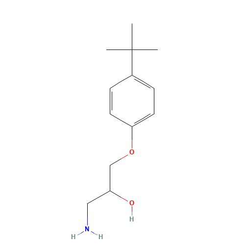 1-Amino-3-(4-tert-butyl-phenoxy)-propan-2-ol (CAS: 41403-84-3) - Related Chemical Product