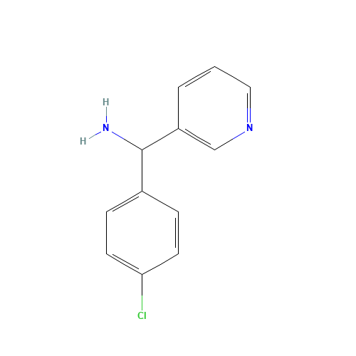 C-(4-Chloro-phenyl)-C-pyridin-3-yl-methylamine (CAS: 883548-10-5) - Related Chemical Product