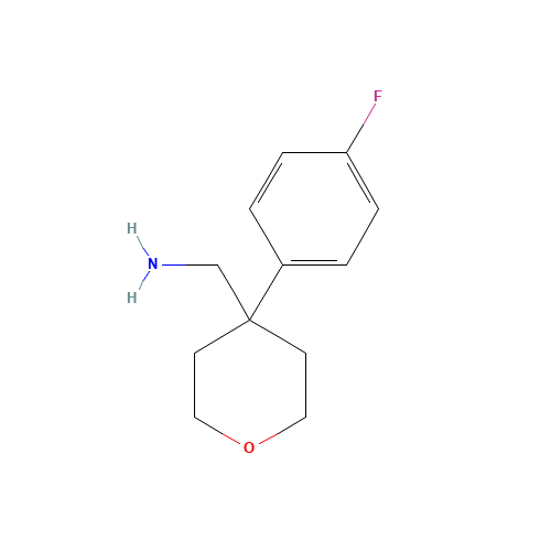 C-[4-(4-Fluoro-phenyl)-tetrahydro-pyran-4-yl]-methylamine (CAS: 889939-79-1) - Related Chemical Product