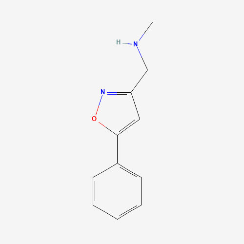 Methyl-(5-phenyl-isoxazol-3-ylmethyl)-amine (CAS: 852431-02-8) - Related Chemical Product
