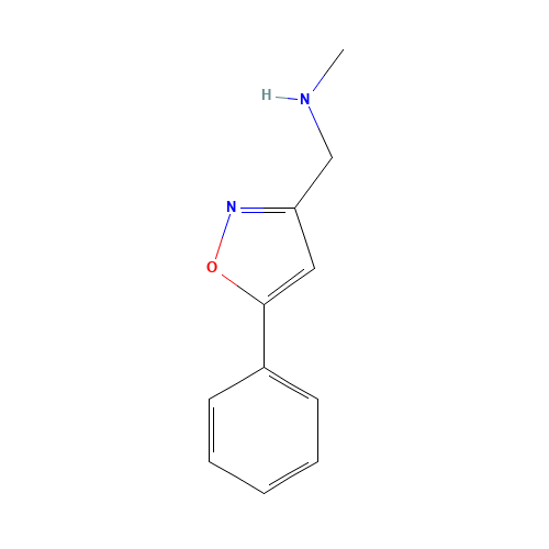 Methyl-(5-phenyl-isoxazol-3-ylmethyl)-amine (CAS: 852431-02-8) - Related Chemical Product