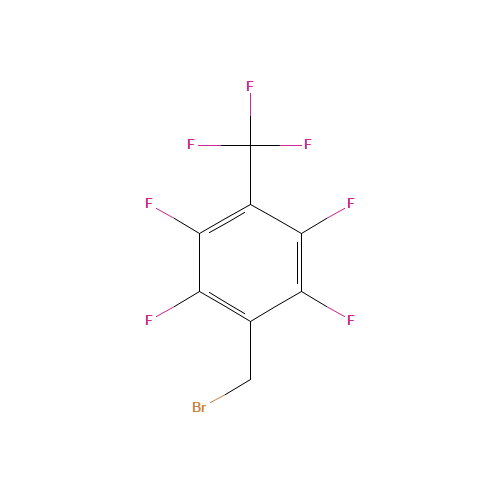 4-(Bromomethyl)-2,3,5,6-tetrafluoro-benzotrifluoride (CAS: 76437-40-6) - Related Chemical Product