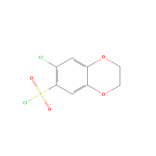 7-Chloro-2,3-dihydro-benzo[1,4]dioxine-6-sulfonyl chloride (CAS: 889939-46-2) - Related Chemical Product