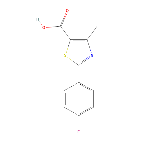 2-(4-Fluoro-phenyl)-4-methyl-thiazole-5-carboxylic acid (CAS: 144060-99-1) - Related Chemical Product