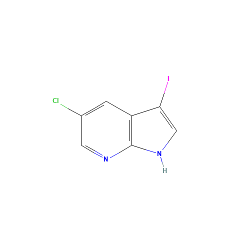 5-Chloro-3-iodo-1H-pyrrolo[2,3-b]pyridine (CAS: 900514-08-1) - Related Chemical Product