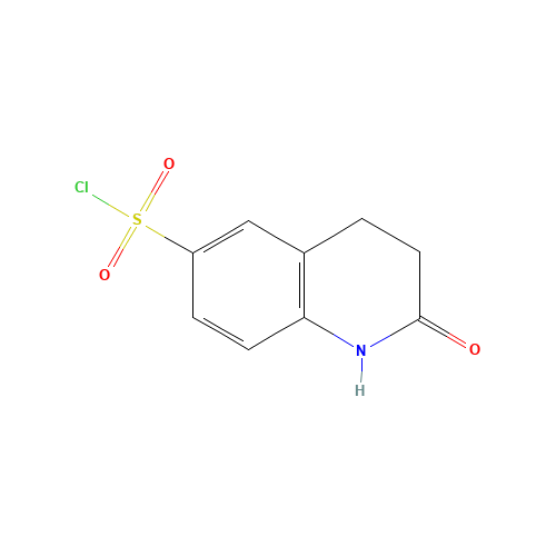 2-Oxo-1,2,3,4-tetrahydro-quinoline-6-sulfonyl chloride (CAS: 66657-42-9) - Related Chemical Product