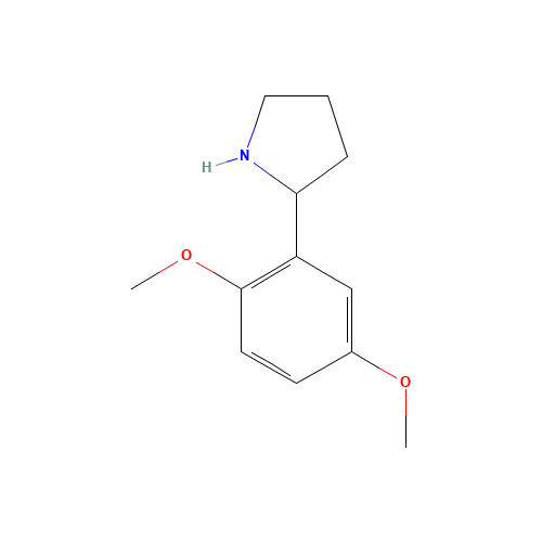 2-(2,5-Dimethoxy-phenyl)-pyrrolidine (CAS: 91564-44-2) - Related Chemical Product