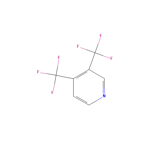 3,4-Bis(trifluoromethyl)pyridine (CAS: 20857-46-9) - Related Chemical Product