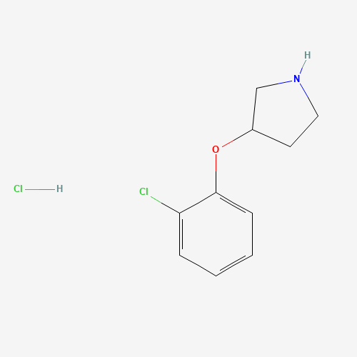 3-(2-Chlorophenoxy)pyrrolidine hydrochloride (CAS: 1185298-15-0) - Related Chemical Product