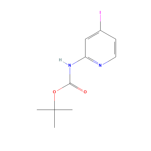 (4-Iodo-pyridin-2-yl)-carbamic acid tert-butyl ester (CAS: 405939-28-8) - Related Chemical Product