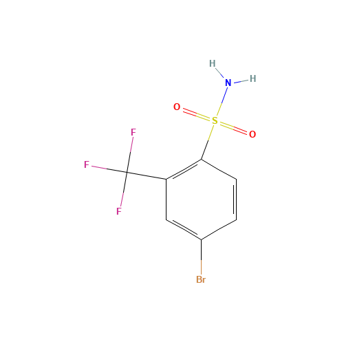 4-Bromo-2-(trifluoromethyl)benzenesulfonamide (CAS: 351003-62-8) - Related Chemical Product