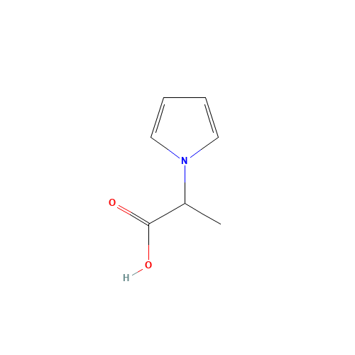 2-(1H-Pyrrol-1-yl)propanoic acid (CAS: 63751-72-4) - Related Chemical Product