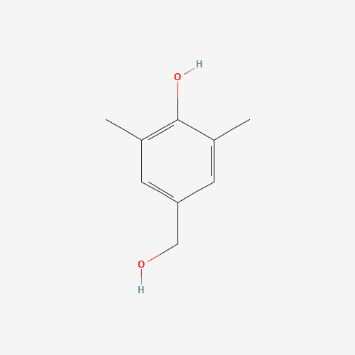 4-(Hydroxymethyl)-2,6-dimethylphenol (CAS: 4397-14-2) - Chemical Structure and Molecular Formula 