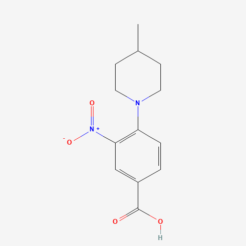 4-(4-Methylpiperidin-1-yl)-3-nitrobenzoic acid (CAS: 312921-75-8) - Related Chemical Product