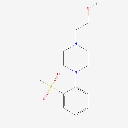 2-[4-[2-(Methylsulfonyl)phenyl]piperazin-1-yl]-ethanol (CAS: 942474-21-7) - Related Chemical Product