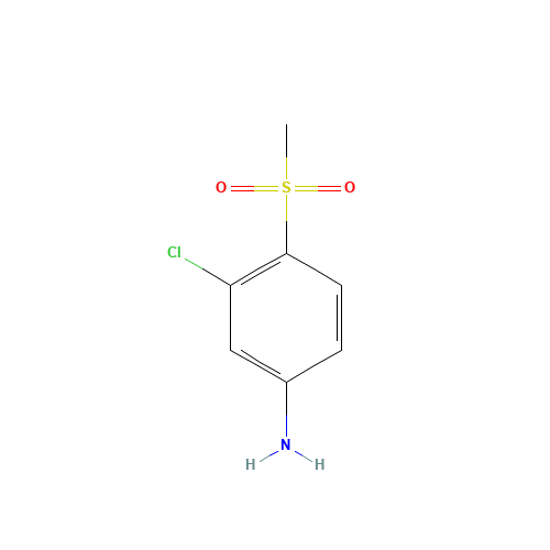 3-Chloro-4-methylsulfonylaniline (CAS: 23153-12-0) - Related Chemical Product