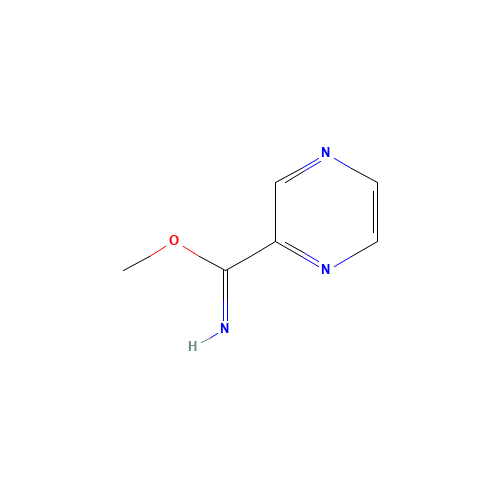 Pyrazine-2-carboximidic acid methyl ester hydrochloride (CAS: 74617-55-3) - Related Chemical Product