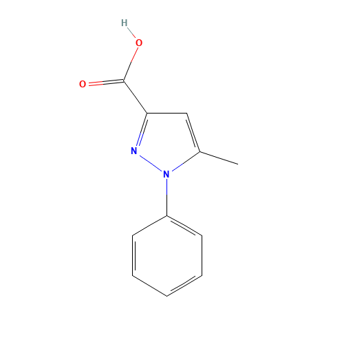 5-Methyl-1-phenylpyrazole-3-carboxylic acid (CAS: 10199-57-2) - Related Chemical Product