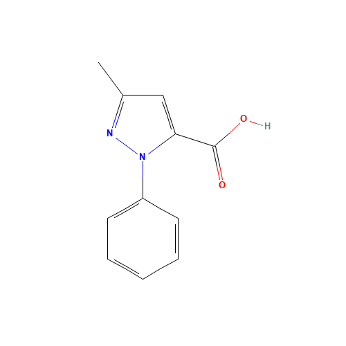 3-Methyl-1-phenylpyrazole-5-carboxylic acid (CAS: 1136-76-1) - Related Chemical Product