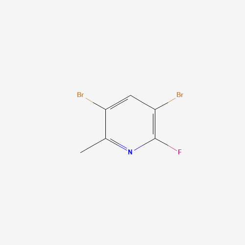 3,5-Dibromo-2-fluoro-6-methylpyridine (CAS: 632628-07-0) - Related Chemical Product