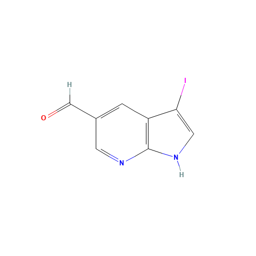 3-Iodo-1H-pyrrolo[2,3-b]pyridine-5-carbaldehyde (CAS: 900514-07-0) - Related Chemical Product