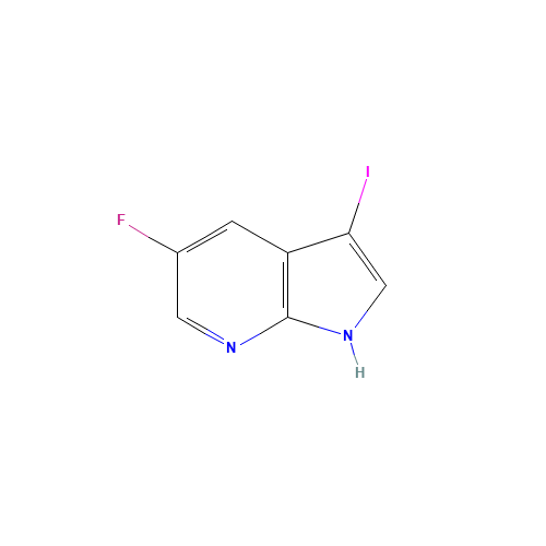 5-Fluoro-3-iodo-1H-pyrrolo[2,3-b]pyridine (CAS: 900514-10-5) - Related Chemical Product