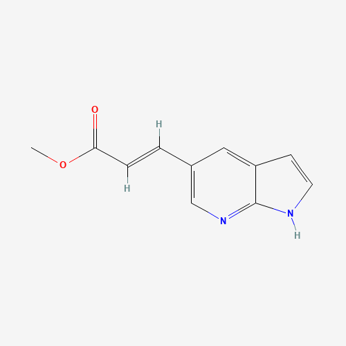 3-(1H-Pyrrolo[2,3-b]pyridin-5-yl)-acrylic acid methyl ester (CAS: 945029-05-0) - Related Chemical Product
