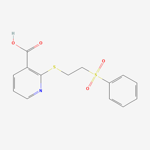2-(2-(Phenylsulfonyl)ethylthio)nicotinic acid (CAS: 175203-21-1) - Related Chemical Product