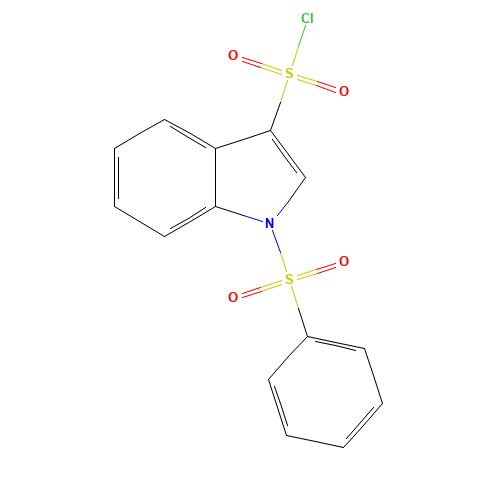 1-(Phenylsulfonyl)indole-3-sulfonyl chloride (CAS: 535930-73-5) - Related Chemical Product