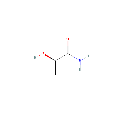 R-(+)-Lactamide 97+% cp 98+% ee (CAS: 598-81-2) - Chemical Structure and Molecular Formula 