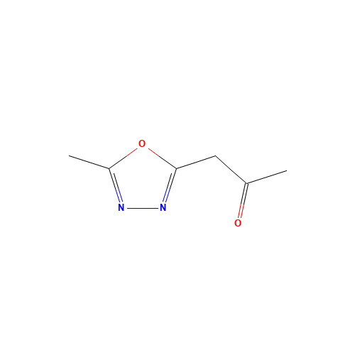 2-Acetonyl-5-methyl-1,3,4-oxadiazole (CAS: 83553-13-3) - Related Chemical Product
