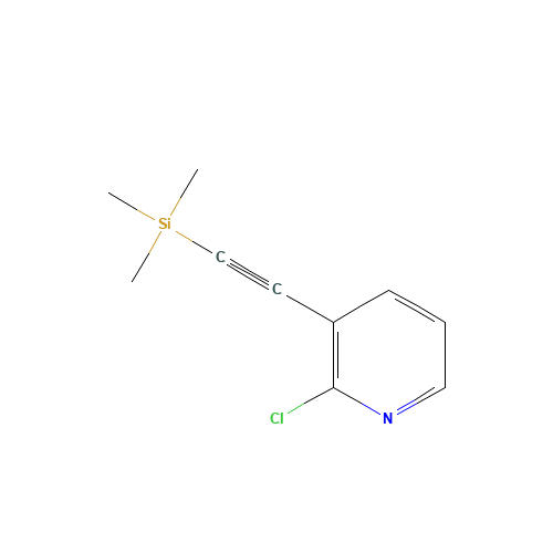 2-Chloro-3-trimethylsilanylethynyl-pyridine (CAS: 470463-35-5) - Related Chemical Product