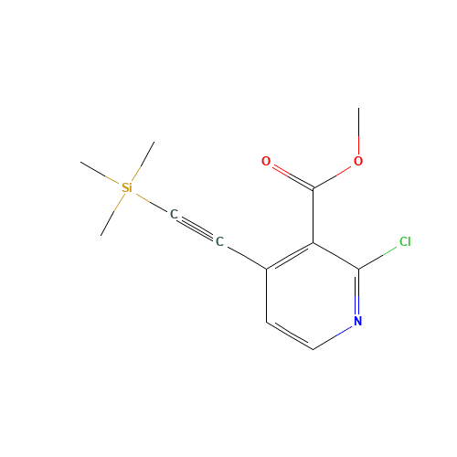 2-Chloro-4-trimethylsilanylethynyl-nicotinic acid methyl ester (CAS: 470463-44-6) - Related Chemical Product