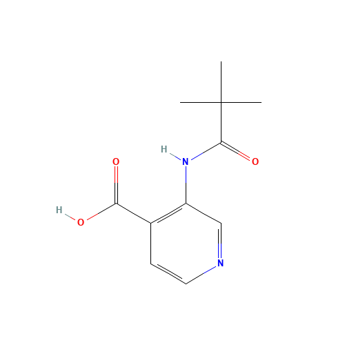 3-(2,2-Dimethyl-propionylamino)-isonicotinic acid (CAS: 86847-91-8) - Related Chemical Product