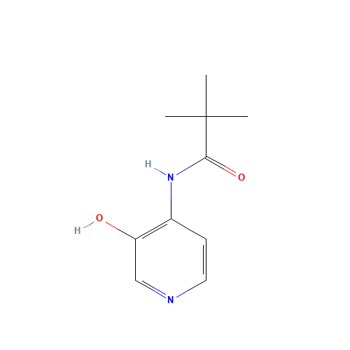 N-(3-Hydroxy-pyridin-4-yl)-2,2-dimethyl-propionamide (CAS: 169205-93-0) - Related Chemical Product
