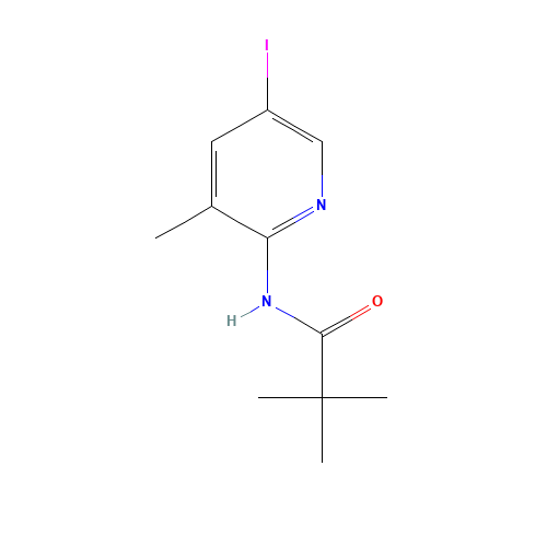 N-(5-Iodo-3-methyl-pyridin-2-yl)-2,2-dimethyl-propionamide (CAS: 677327-29-6) - Related Chemical Product