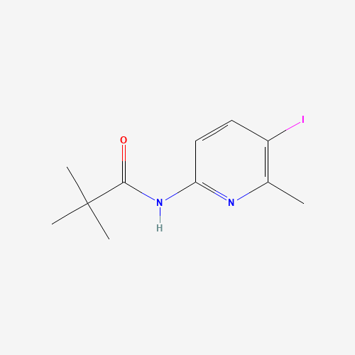 N-(5-Iodo-6-methyl-pyridin-2-yl)-2,2-dimethyl-propionamide (CAS: 676588-16-2) - Related Chemical Product