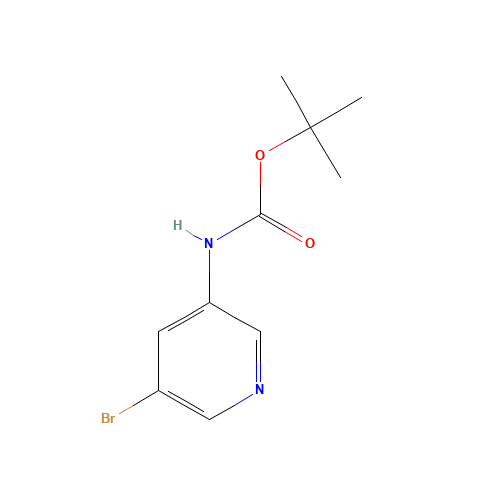 (5-Bromo-pyridin-3-yl)-carbamic acid tert-butyl ester (CAS: 361550-43-8) - Related Chemical Product